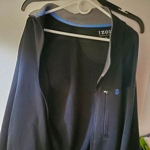 izod fleece 3xl  black gray